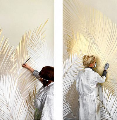 Обои ручной росиписи PL01  - 1