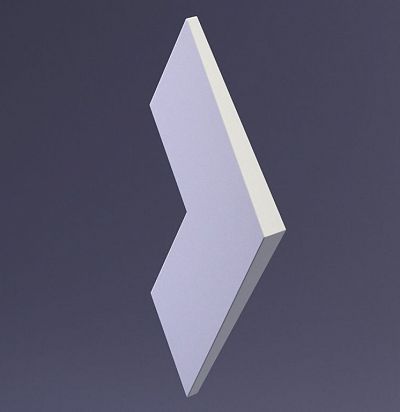 E-0041 3D  Nord Дизайнерская панель из гипса 