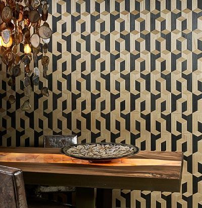 Обои из шпона с геометрией 38242 ARTE - 1