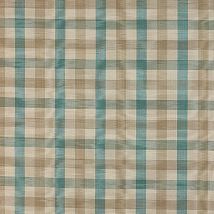 Фото: Льняная ткань в клетку F3001/01- Ампир Декор
