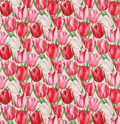 Ткань с тюльпанами DVIPEA-204 Sanderson