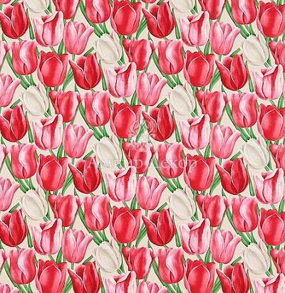 Ткань с тюльпанами DVIPEA-204 Sanderson