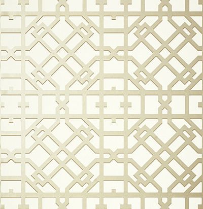 Обои Thibaut Geometric Resource 2 T11028 Turner Pearl on Off White 