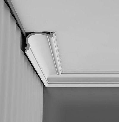 Гибкий карниз полиуретана C341F ORAC DECOR - 1