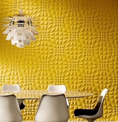 обои ярко-желтого оттенка 30503 ARTE - 1