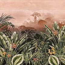 Фото: Панно с джунглями на закате 72001- Ампир Декор