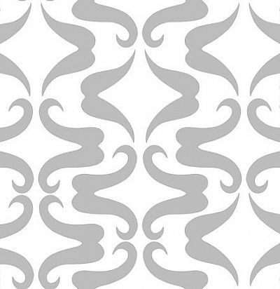 обои дизайнерские с усами FP1063 ARTE