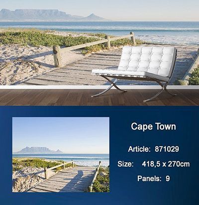 Обои KT Exclusive Metropolis 871029 Cape Town KT Exclusive