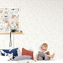 Фото: Обои для детской комнаты разноцветные маленькие треугольники  HAP801- Ампир Декор