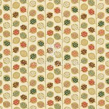 Фото: Ткань с растительным рисунком листья 231328- Ампир Декор