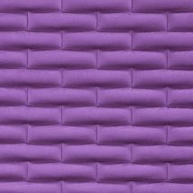 Фото: Стеганые обои  фиолетовые дизайн Бамбук вертикальный 20-019-136-27- Ампир Декор