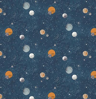 Обои для детской комнаты Космос 112642 Harlequin