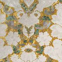 Фото: Портьерная ткань с пышным классическим узором 10575.36- Ампир Декор