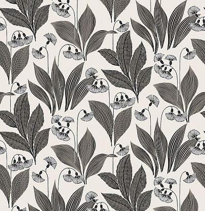 Обои с абстрактным рисунком одуванчика TUL201 Khroma Zoom