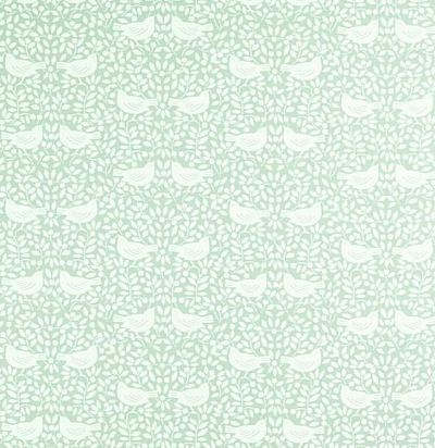 Ткань современная дизайнерская птички на ветках 121034 Scion