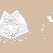 Фото: Лепнина из полиуретана DP 217 R/22- Ампир Декор