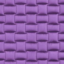 Фото: Стеганые обои  фиолетовые дизайн Плетеный 20-018-136-20- Ампир Декор