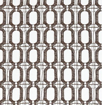 тюль с геометрическим дизайном Emilia 03 Copper 