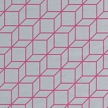 Фото: ткань тревира с геометрическим принтом Scalia CS 31- Ампир Декор