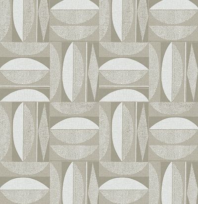 Обои современные имитация ткани геометрический узор ILA302 Khroma