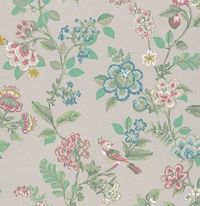 обои с цветочным рисунком 375060 