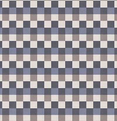 Обои в разноцветную клетку 21002 ARTE