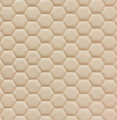 Стеганые обои песочно-желтые малые соты 10-002-009-20 