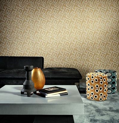 Обои с этническим лабиринтом 53003 ARTE - 1