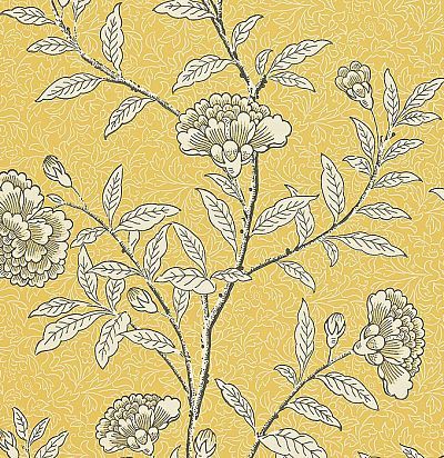 цветочные обои с пионами 212135 Sanderson