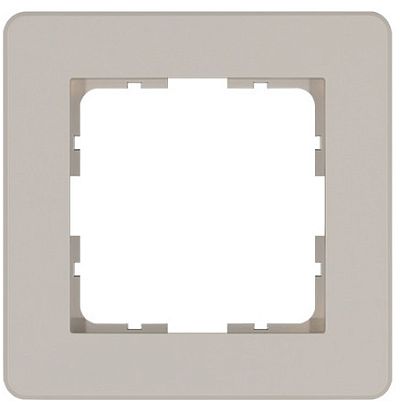 Рамка G-Flex  1-постовая, цвет Тауп Jasmart