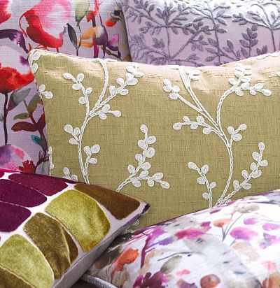 Портьерная ткань с вышивкой Sevati Corn  - 1