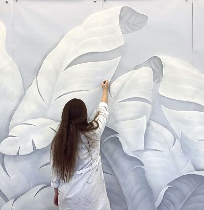 Обои ручной росиписи PL02  - 1