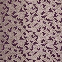 Фото: Французский хлопок 10648.46 Origami Auberdine- Ампир Декор