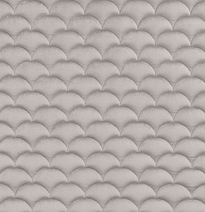 Стеганые обои светло-серые дизайн Ардеко вертикальный 20-024-128-00 