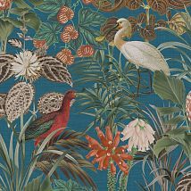 Фото: Обои метражные птицы в тропическом лесу BOP501- Ампир Декор