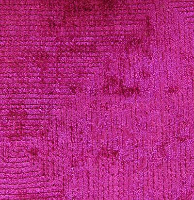 Обивочный бархат с современным узором Prisma Fuchsia 