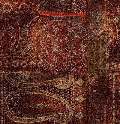 английская бархатная ткань FD265V106 Mulberry