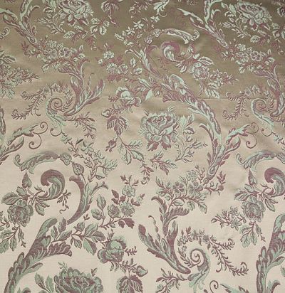 жаккардовая ткань с цветочным узором Lago 6218-200/538/19 Ampir Decor