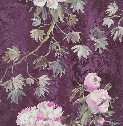 обои фиолетового цвета PDG673/04 