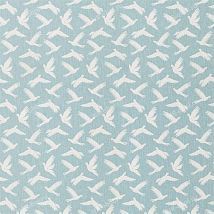 Фото: Ткань Sanderson  The Potting Room Prints & Embroideries 226351 Paper Doves-Duck Egg- Ампир Декор