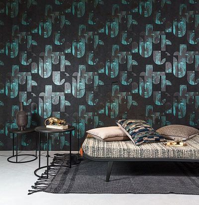 Обои с этническими масками TRI303 Khroma - 1