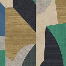 Фото: Обои из сизаля с геометрическим рисунком 72771- Ампир Декор