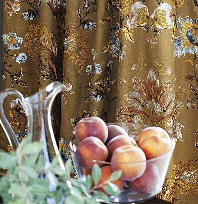 ткань для портьер с вышивкой 331213 Zoffany - 1