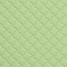 Фото: Стеганые обои ярко-зеленые дизайн клевер 10-003-004-00- Ампир Декор