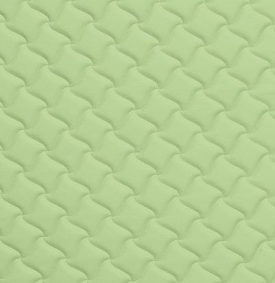 Стеганые обои ярко-зеленые дизайн клевер 10-003-004-00 