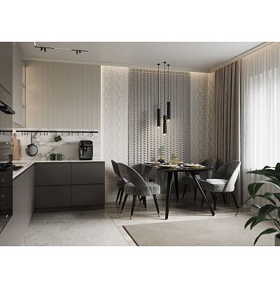 Плинтус из дюрополимера с кабель-каналом SX180 ORAC DECOR - 2