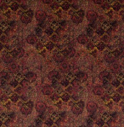 Английская ткань FD286H113 Bohemian Velvet Plum Mulberry