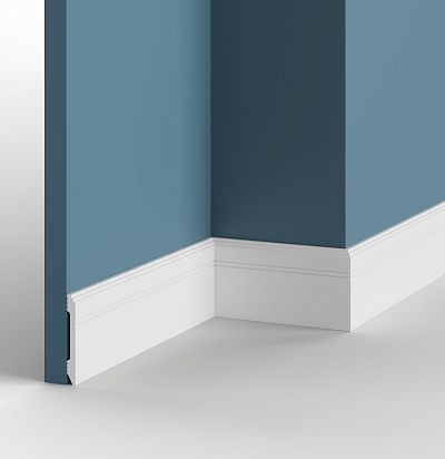 Mallers light MS105 плинтус  (105х12х2000 мм) Mallers