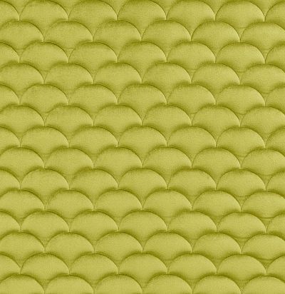 Стеганые обои золотисто-зеленые дизайн Ардеко вертикальный 20-024-133-20 