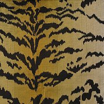 Фото: бархатная ткань с тигровым принтом 10496.35 Velours Tiger -- Ампир Декор